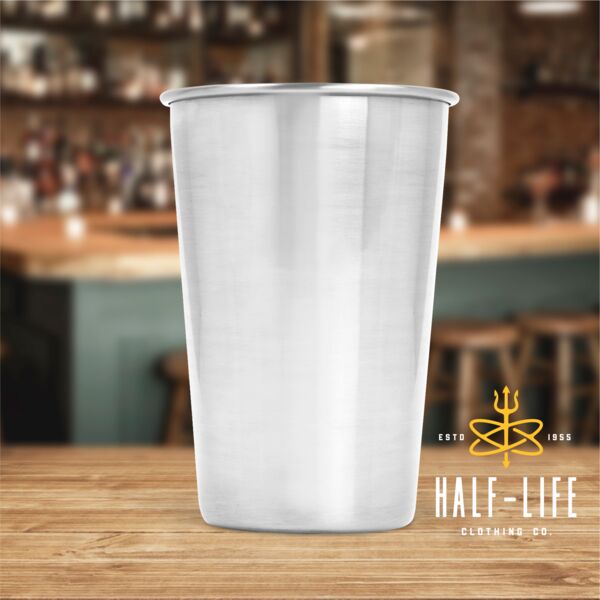 17 oz Stainless Steel Pint Glass (HLCC) Thumbnail