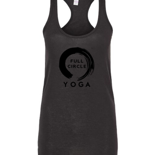 Full Circle - Ladies Slim Fit Poly-Rich Racerback Tank Thumbnail