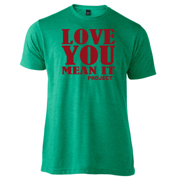 Love You Mean It Stack - Unisex Poly-Rich Tee Thumbnail