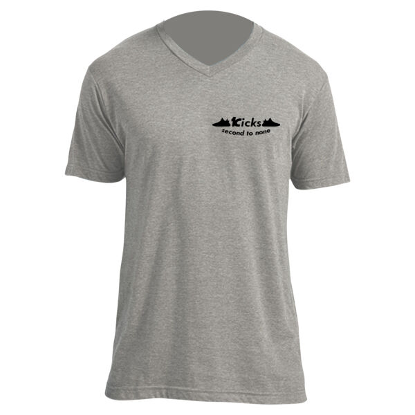 C1_Kicks - Unisex V Neck Poly-Rich Tee Thumbnail