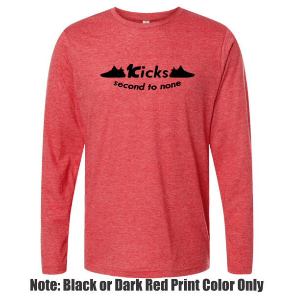 Logo - Unisex Poly-Rich Long Sleeve Tee Thumbnail