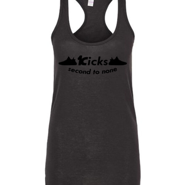 Logo - Ladies Slim Fit Poly-Rich Racerback Tank Thumbnail