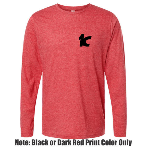 C1_K - Unisex Poly-Rich Long Sleeve Tee Thumbnail
