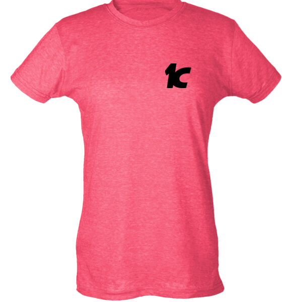 C1_K - Ladies Slim Fit Poly-Rich Tee Thumbnail