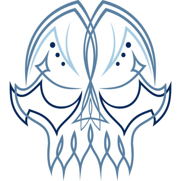 Skull tribal Thumbnail