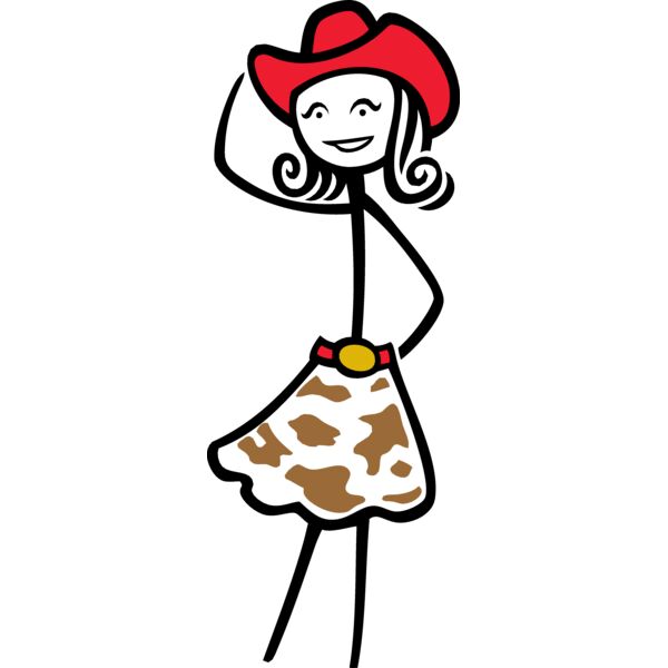 Cowgirl Teenager Female Thumbnail