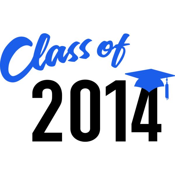 Class of 2014 Graduation BW Blue 1 Thumbnail