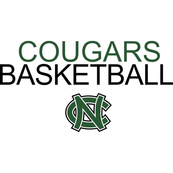 Cougars BASKETBALL with NC logo   DN Thumbnail