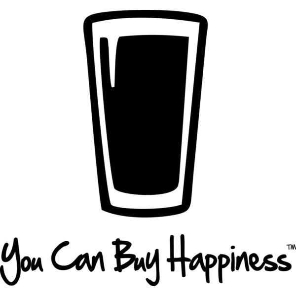 You Can Buy Happiness - Pint Glass Thumbnail