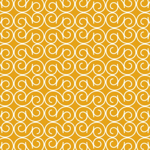Fancy Swirls Golden Yellow Thumbnail