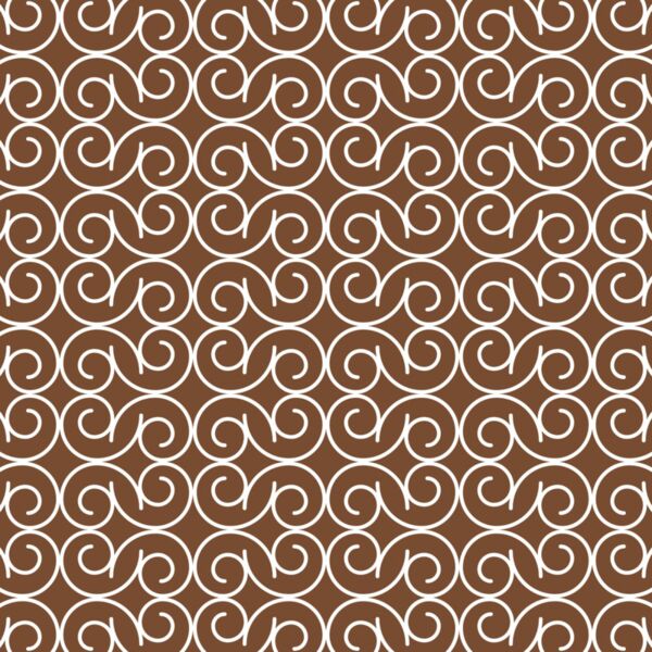 Fancy Swirls Sepia Thumbnail