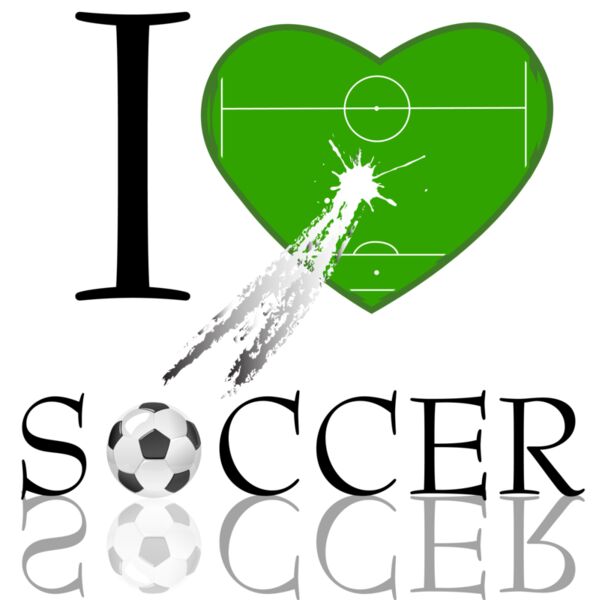 I Heart Soccer   Shooting Ball on Goal Thumbnail