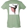 Ladies Slim Fit Poly-Rich Tee Thumbnail