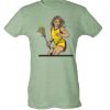 Ladies Slim Fit Poly-Rich Tee Thumbnail