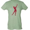 Ladies Slim Fit Poly-Rich Tee Thumbnail