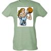 Ladies Slim Fit Poly-Rich Tee Thumbnail