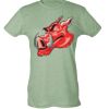 Ladies Slim Fit Poly-Rich Tee Thumbnail