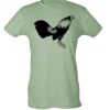 Ladies Slim Fit Poly-Rich Tee Thumbnail
