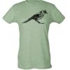 Ladies Slim Fit Poly-Rich Tee Thumbnail