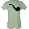 Ladies Slim Fit Poly-Rich Tee Thumbnail