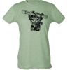 Ladies Slim Fit Poly-Rich Tee Thumbnail