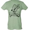 Ladies Slim Fit Poly-Rich Tee Thumbnail