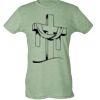 Ladies Slim Fit Poly-Rich Tee Thumbnail