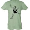 Ladies Slim Fit Poly-Rich Tee Thumbnail