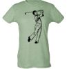 Ladies Slim Fit Poly-Rich Tee Thumbnail