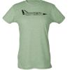 Ladies Slim Fit Poly-Rich Tee Thumbnail