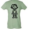 Ladies Slim Fit Poly-Rich Tee Thumbnail