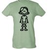 Ladies Slim Fit Poly-Rich Tee Thumbnail