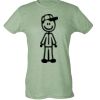 Ladies Slim Fit Poly-Rich Tee Thumbnail