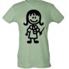 Ladies Slim Fit Poly-Rich Tee Thumbnail