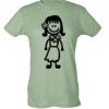 Ladies Slim Fit Poly-Rich Tee Thumbnail