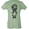 Ladies Slim Fit Poly-Rich Tee Thumbnail