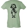 Ladies Slim Fit Poly-Rich Tee Thumbnail