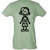Ladies Slim Fit Poly-Rich Tee Thumbnail