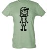 Ladies Slim Fit Poly-Rich Tee Thumbnail