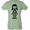 Ladies Slim Fit Poly-Rich Tee Thumbnail