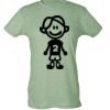 Ladies Slim Fit Poly-Rich Tee Thumbnail
