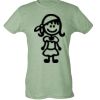Ladies Slim Fit Poly-Rich Tee Thumbnail