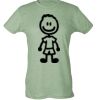 Ladies Slim Fit Poly-Rich Tee Thumbnail