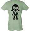 Ladies Slim Fit Poly-Rich Tee Thumbnail