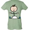 Ladies Slim Fit Poly-Rich Tee Thumbnail