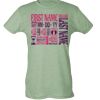 Ladies Slim Fit Poly-Rich Tee Thumbnail