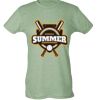 Ladies Slim Fit Poly-Rich Tee Thumbnail
