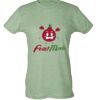 Ladies Slim Fit Poly-Rich Tee Thumbnail