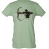Ladies Slim Fit Poly-Rich Tee Thumbnail
