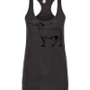 Ladies Slim Fit Poly-Rich Racerback Tank Thumbnail